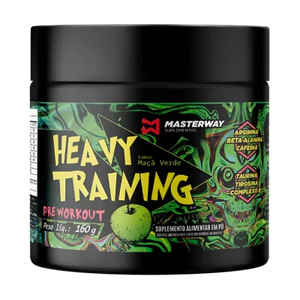 Pré-treino Heavy Training 160g - Masterway Suplementos